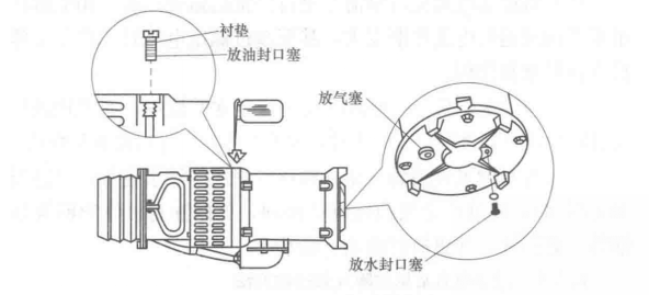 长沙水泵厂有限公司潜水电泵示意图